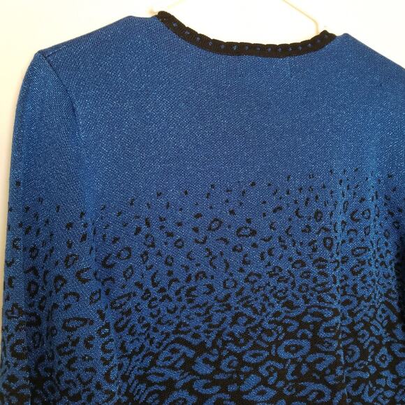 Alfred Dunner Classic Layered Sweater Pullover Metallic / Gems Size PL- NWOT's - Picture 5 of 10